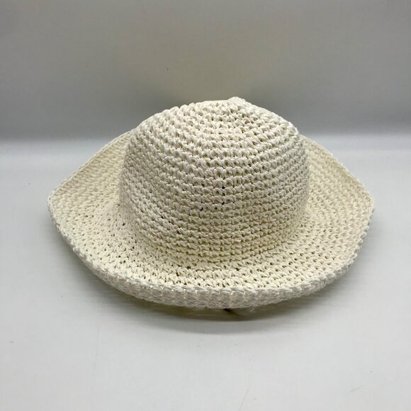 On 34th White Woven Adjustable Hat - Picture 4 of 10